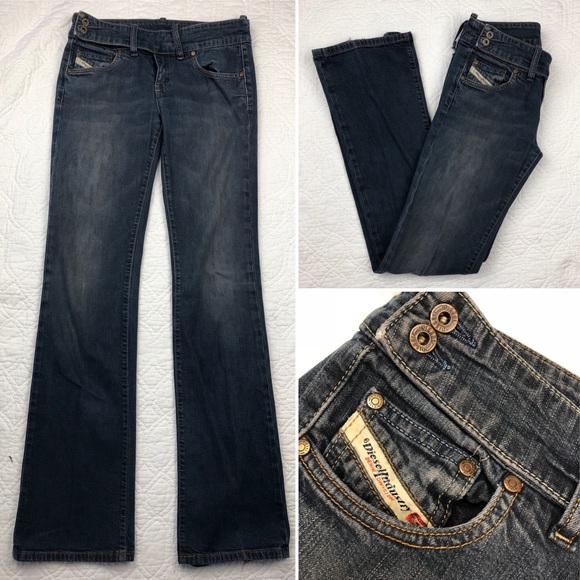 Diesel Denim - Diesel made in Italy boot cut low rise jean 26